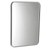 Sapho Sapho, FLOAT LED podsvietené zaoblené zrkadlo v ráme 500x700mm, biela, 22571
