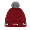 Eisbär Jamie Pompon MÜ SKA 043/Burgund/Graumele one size