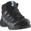 Salomon XA Pro V8 Mid CSWP J 475738 black/neptune dětské nepromokavé trekové boty - 39 EUR