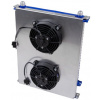 TurboWorks_D Chladicí deska TurboWorks Olejový chladič 30 řad Race 5 palců Duální ventilátor