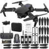 DRON S KAMEROU E88 PRO 2 WIFI KAMERY HD DIAĽKOVÉ OVLÁDANIE HRAČKA PUZDRO