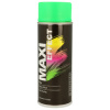 MAXI COLOR FLUORESCENČNÁ FARBA ZELENÁ S FINÁLNYM LESKLÝM LAKOM V SPREJI, Objem: 400ml