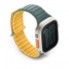 Remienok Uniq Revix Evo Reversible Magnetic na Apple Watch 49/45/44/42 mm Viridian UNIQ-49MM-REVEVGRNBYEL