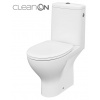 Cersanit MODUO WC MISA STOJACA + sedátko SLIM duroplast, 3/5 l, biele keramické K116-030