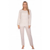 Teplé dámske pyžamo Regina 648 XL béžové