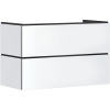 HANSGROHE Xilesa E závesná skrinka pod umývadlo, 2 zásuvky, 980 x 470 x 620 mm, matná biela, 54262700