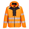 PORTWEST HI VIS DX462 / Reflexná strečová bunda do dažďa - HV oranžová XXL