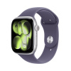 Apple Watch Series 11 GPS 42mm Silver Aluminium Case with Purple Fog Sport Band - S/M MEU64WF/A