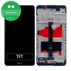 LCD displej + Dotykové sklo + Rám + Batéria Huawei Mate 9 MHA-L09 Black Aftermarket