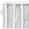 BabyBay (Tobi) Tobi BabyBay Hniezdo do postieľky Maxi/Boxspring Farba: Sivá + hviezdičky