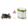 SIKU Blister Motocykel s pásom ciest 1:55