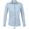 NEOBLU | Balthazar Women, Dámska košeľa s dl. rukávom, modrá soft, L