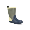 Barefoot dětské gumáky Bundgaard - Charly High Navy zelené