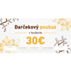 Darčeková poukážka v hodnote 30 EUR