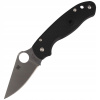 Nôž - Čierny obyčajný nôž Spyderco Para 3 FRN (C223PBK) (Nôž - Čierny obyčajný nôž Spyderco Para 3 FRN (C223PBK))
