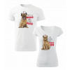 Tričká pre páry Nurse pugs / kitten