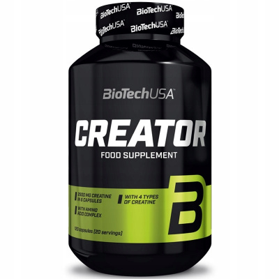 Biotech USA Creator 120caps KREATIN AMINOKYSELINY