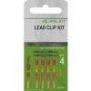 Korum Závesky Smokescreen Lead Clip Kit 4ks