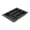 AGOFORM Príborník Classico Kristall softTouch hl. 45 Š 40 (322 x 424 mm) čierný
