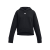Dievčenská mikina Under Armour UA Rival Fleece Crop Hoodie čierna|YLG