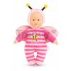 Bábika Sweet Heart Bee Mon Doudou Corolle s hnedými očami kapucňou a krídelkami 30 cm od 9 mes