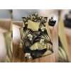 Brotex Moderní 3D povlečení 140x200, 70x90 Leaf gold
