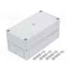 Kryt univerzální X 94mm Y 180mm Z 81mm PK polykarbonát IP66