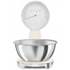 SMEG kuchyňská váha KSF01 s nerezovou miskou, krémová KSF01CRWW
