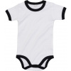 Babybugz Dojčenské body s krátkym rukávom BZ19 White 6-12 Monate