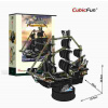 Cubicfun - Puzzle Queen Anne's Revenge 3D - 100 dielov
