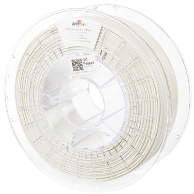 Filament Filament Spectrum PET-G Matt 1.75mm Polar White 1kg, materiál PETG, priemer 1,75 (80544)