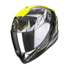Moto přilba SCORPION EXO-1400 EVO CARBON AIR ARANEA černo/neonově žlutá XL
