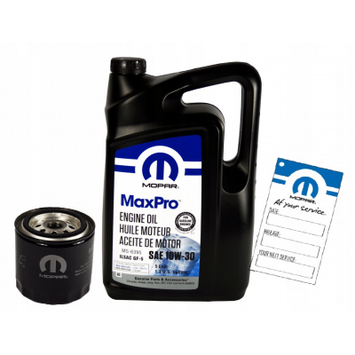 Mopar 10W30 5L + filter MO-090/0FE00292 Jeep Dodge (Mopar 10W30 5L + filter MO-090/0FE00292 Jeep Dodge)