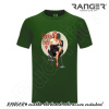 Tričko RANGER® - motív SANTA BABY S Zelená