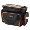 Brašna na riadítka IBERA IB-HB3, black/orange, 34480