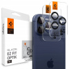 CAMERA COVER SPIGEN OPTIK.TR ”EZ FIT” CAMERA PROTECTOR 2-PACK IPHONE 14 PRO / PRO MAX / 15 PRO / PRO MAX BLUE TITANIUM AGL07164