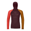Ortovox dámské merino triko 120 Competition Light Hoody W | farba: winetasting, veľkosť: M