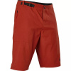FOX cyklistické šortky Ranger Short W/Liner RED - 36