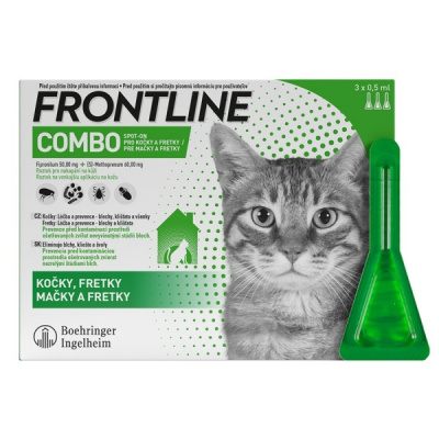 Frontline Combo Spot-on Cat 3 x 0,5 ml