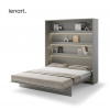 Dig-net nábytok Sklápacia posteľ Lenart BED CONCEPT BC-13 sivá | 180 x 200 cm