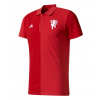 polokošeľa adidas Manchester United MUFC SSP POLO AZ3670 - červená Veľkosť: S