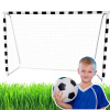 LEAN TOYS Futbalová tréningová bránka so štvorcovým rámom 300x200x110cm