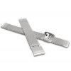 MINET Stříbrný kovový tah MESH Band Silver - 16