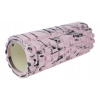 Masážny valec roller na cvičenie 33cm ružový