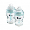 Tommee Tippee Dojčenská fľaša C2N ANTI-COLIC, 2ks 260ml, 0+m