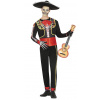 Kostým Day of the Dead Mariachi Farebný S 46-48