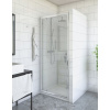 ROTH PROXIMA LINE PXDO1N 90cm sprchové dvere do niky / sprchový kút, rám brillant - 02 sklo transparent