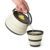 Kempingová kanvica Sea To Summit Frontier Ultralight Collapsible Kettle bone white