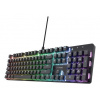TRU Trust GXT 871 Zora QWERTY US English - USB herná klávesnica (čierna)