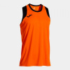CANCHA SLEEVELESS SHIRT ORANGE basketbalový dres oranžová čierna 4XL
